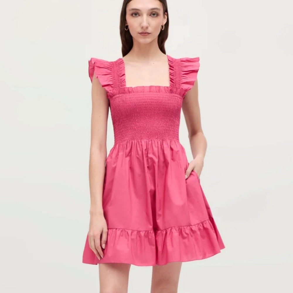Hill House Home Elizabeth Nap Dress Medium Pink